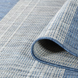 Amer Maryland MRY-6 Blue / Ivory area rug - rolled view