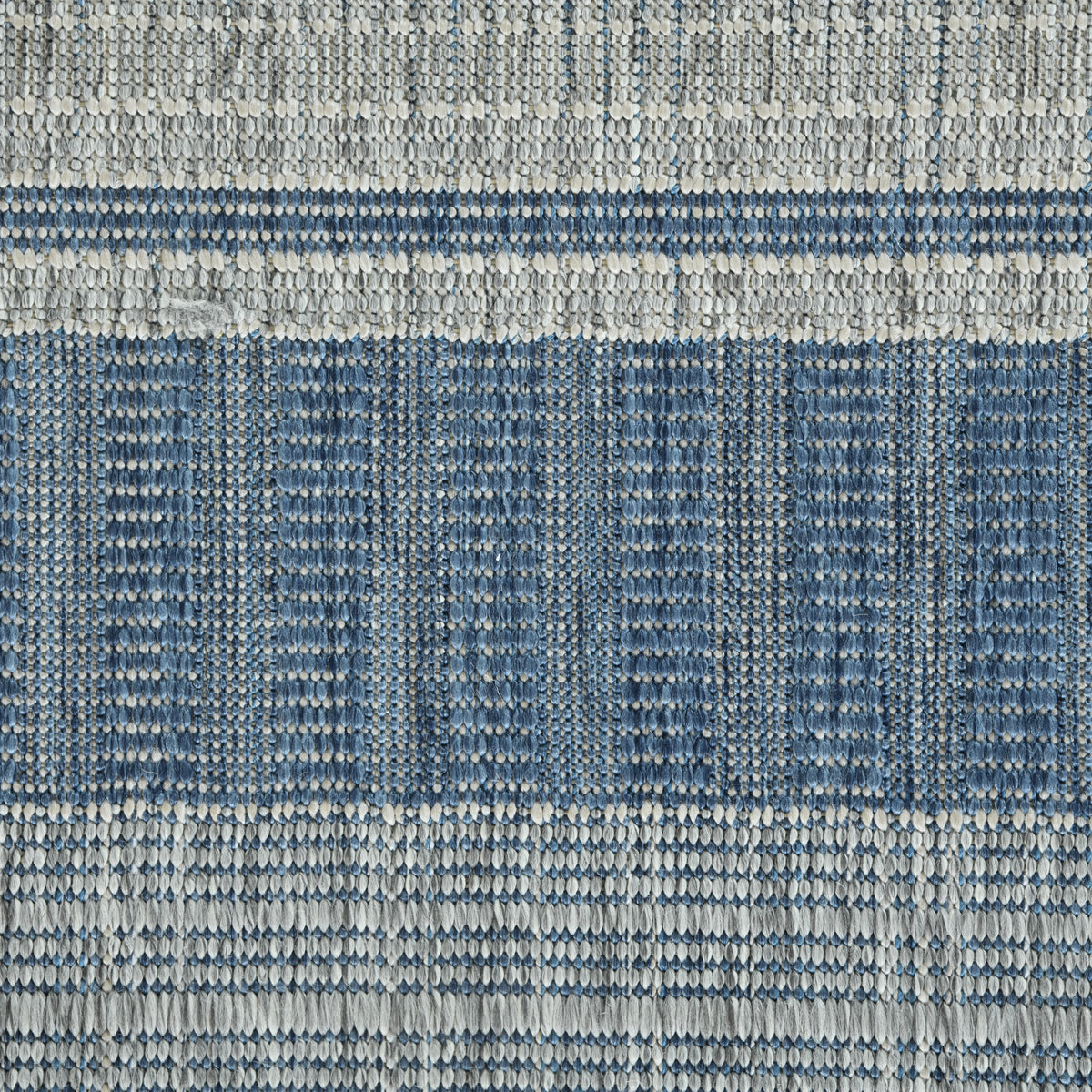 Amer Maryland MRY-6 Blue / Ivory area rug - color swatch view