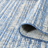 Amer Maryland MRY-8 Blue area rug - rolled view