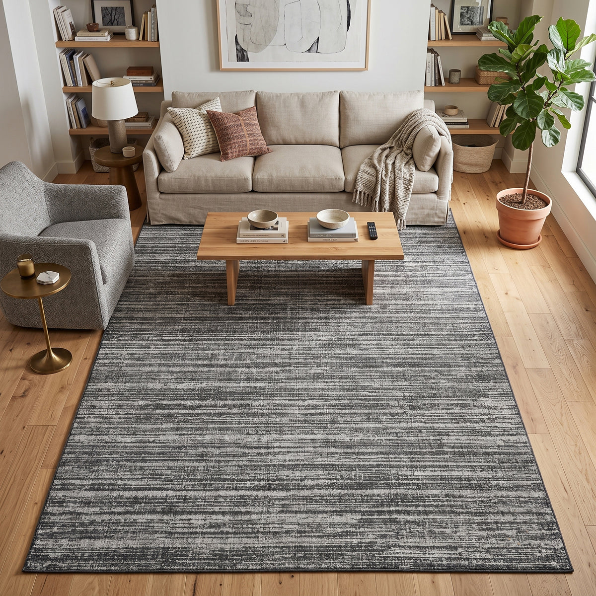 Amer Maryland MRY-9 Iron area rug - lifestyle view