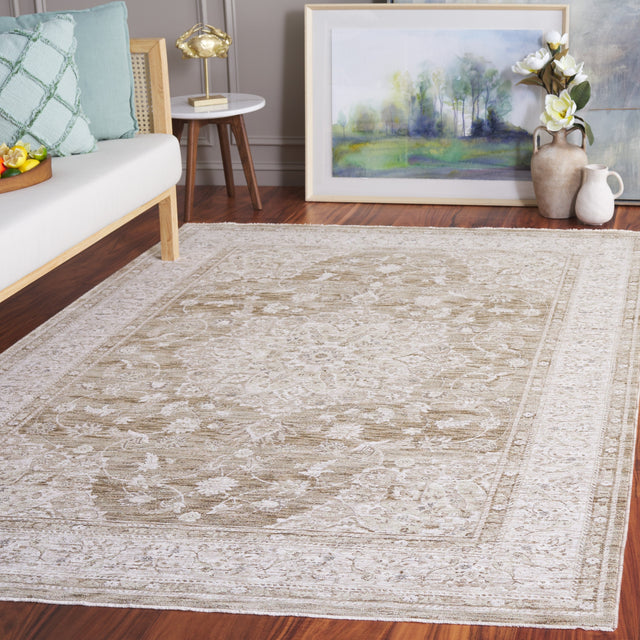 Safavieh Mason Msn114B Beige/Green Rug.