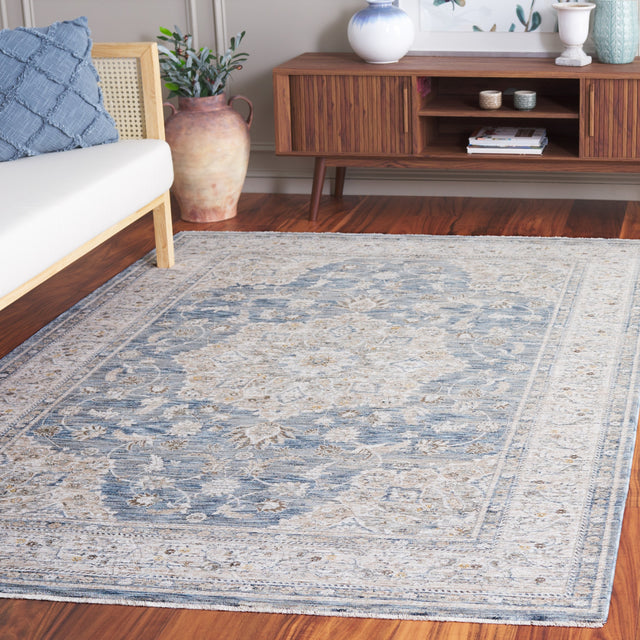 Safavieh Mason Msn114M Blue/Grey Beige Rug.