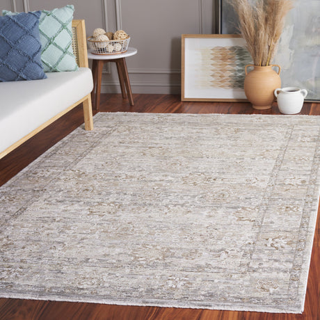 Safavieh Mason Msn117B Beige/Dark Grey Rug.