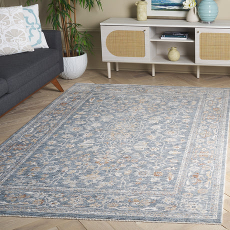 Safavieh Mason Msn118M Blue/Beige Rug.