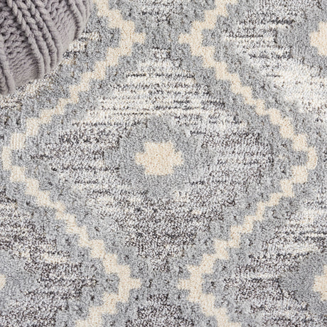 Safavieh Martha Stewart Lucia Shag Msr0751F Grey/Ivory Rug.