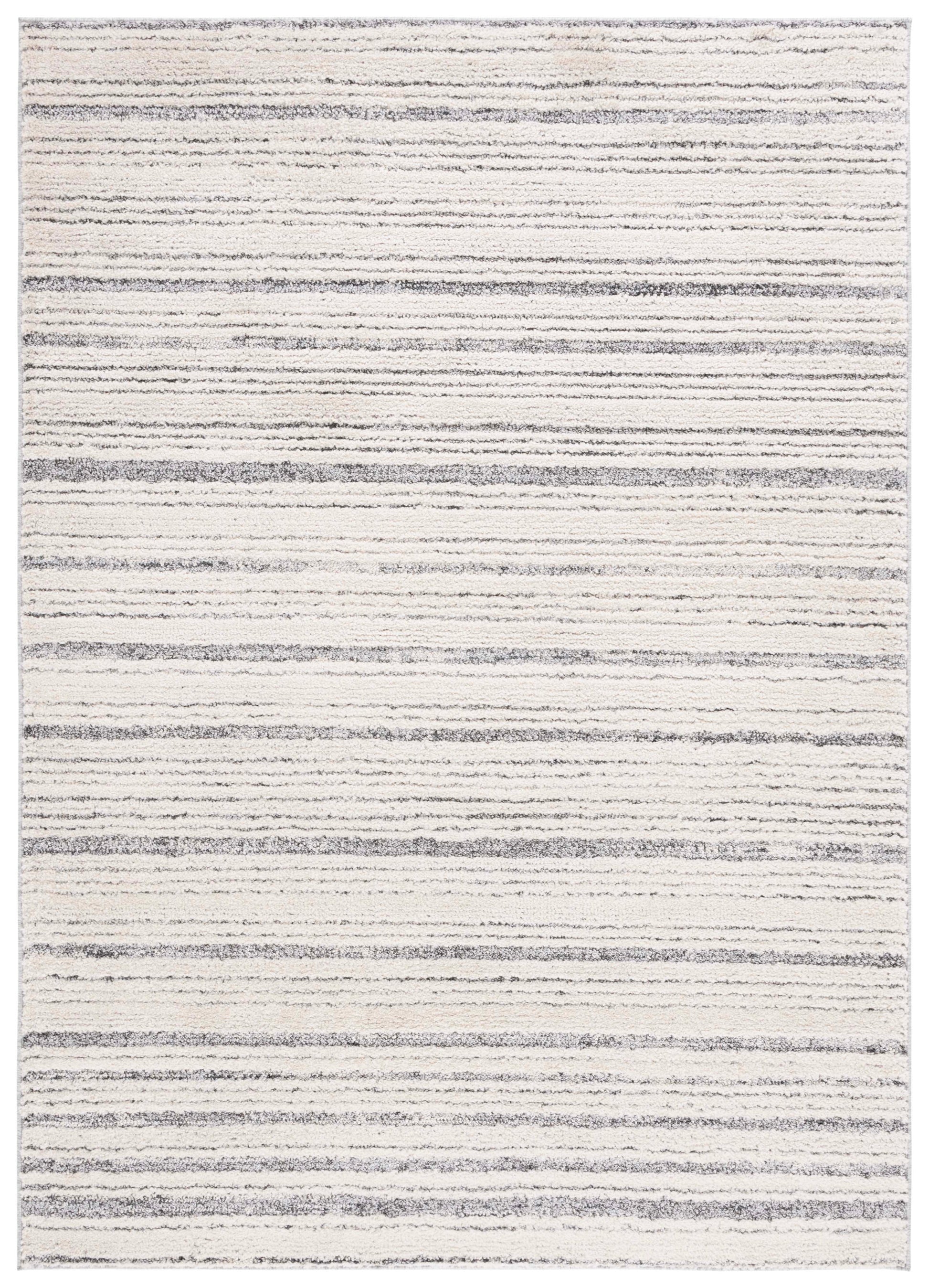 Safavieh Martha Stewart Lucia Shag Msr0754A Ivory/Dark Grey Area Rug