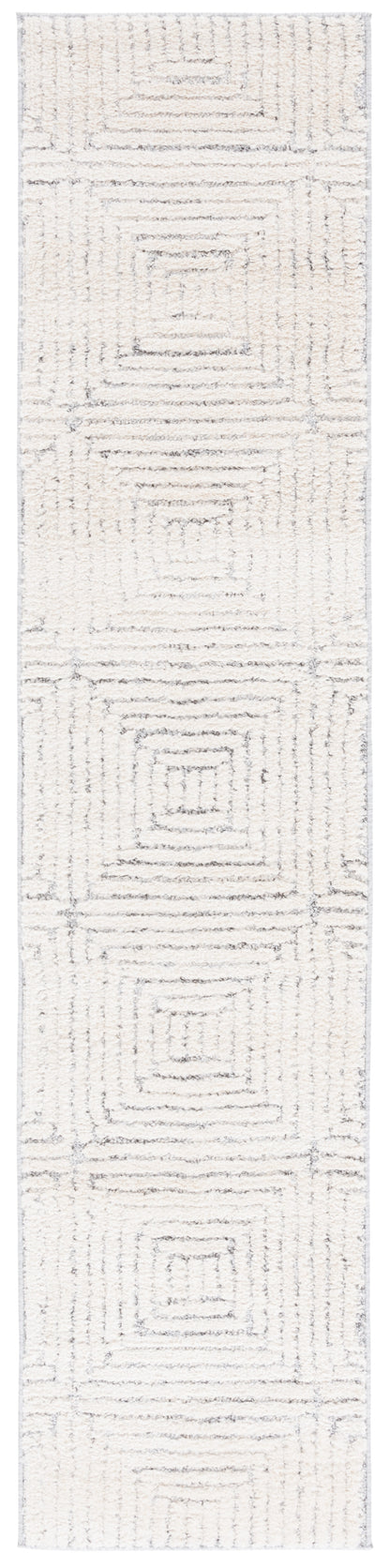 Safavieh Martha Stewart Lucia Shag Msr0756A Ivory/Grey Area Rug