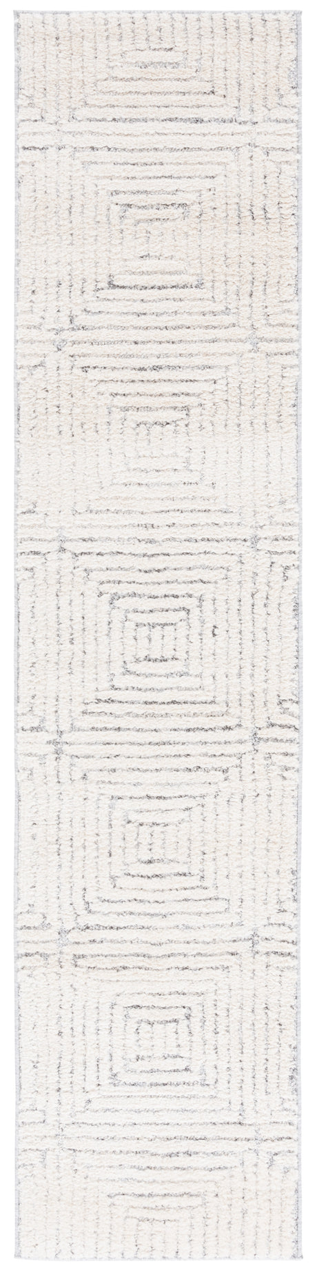 Safavieh Martha Stewart Lucia Shag Msr0756A Ivory/Grey Rug.