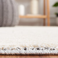 Safavieh Martha Stewart Lucia Shag Msr0756A Ivory/Grey Area Rug