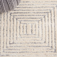 Safavieh Martha Stewart Lucia Shag Msr0756A Ivory/Grey Area Rug