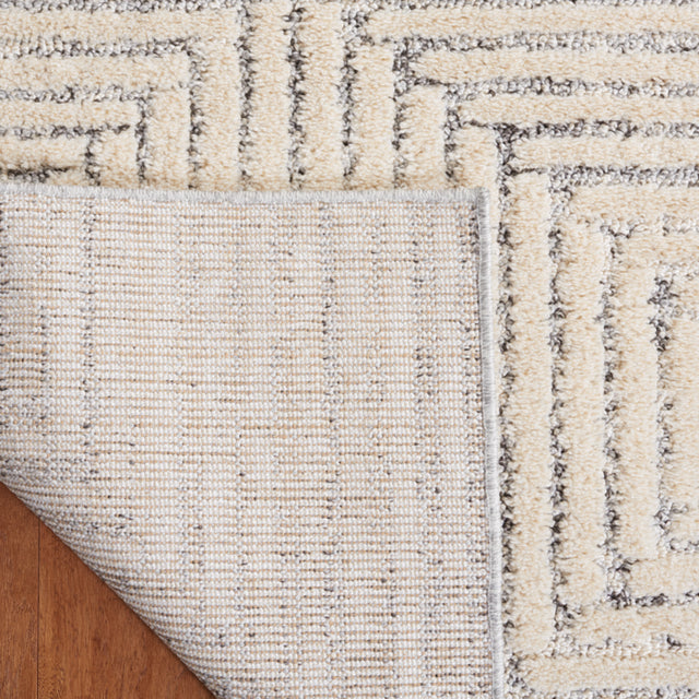 Safavieh Martha Stewart Lucia Shag Msr0756A Ivory/Grey Rug.