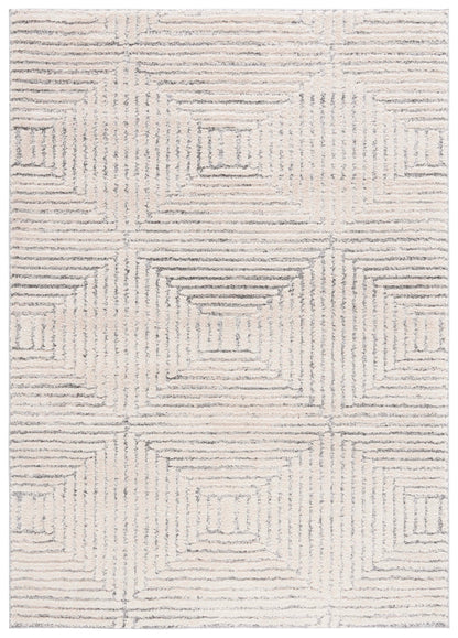 Safavieh Martha Stewart Lucia Shag Msr0756A Ivory/Grey Area Rug