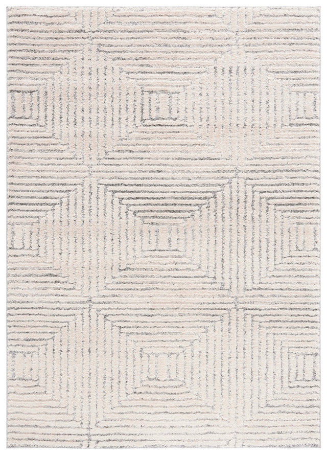 Safavieh Martha Stewart Lucia Shag Msr0756A Ivory/Grey Rug.