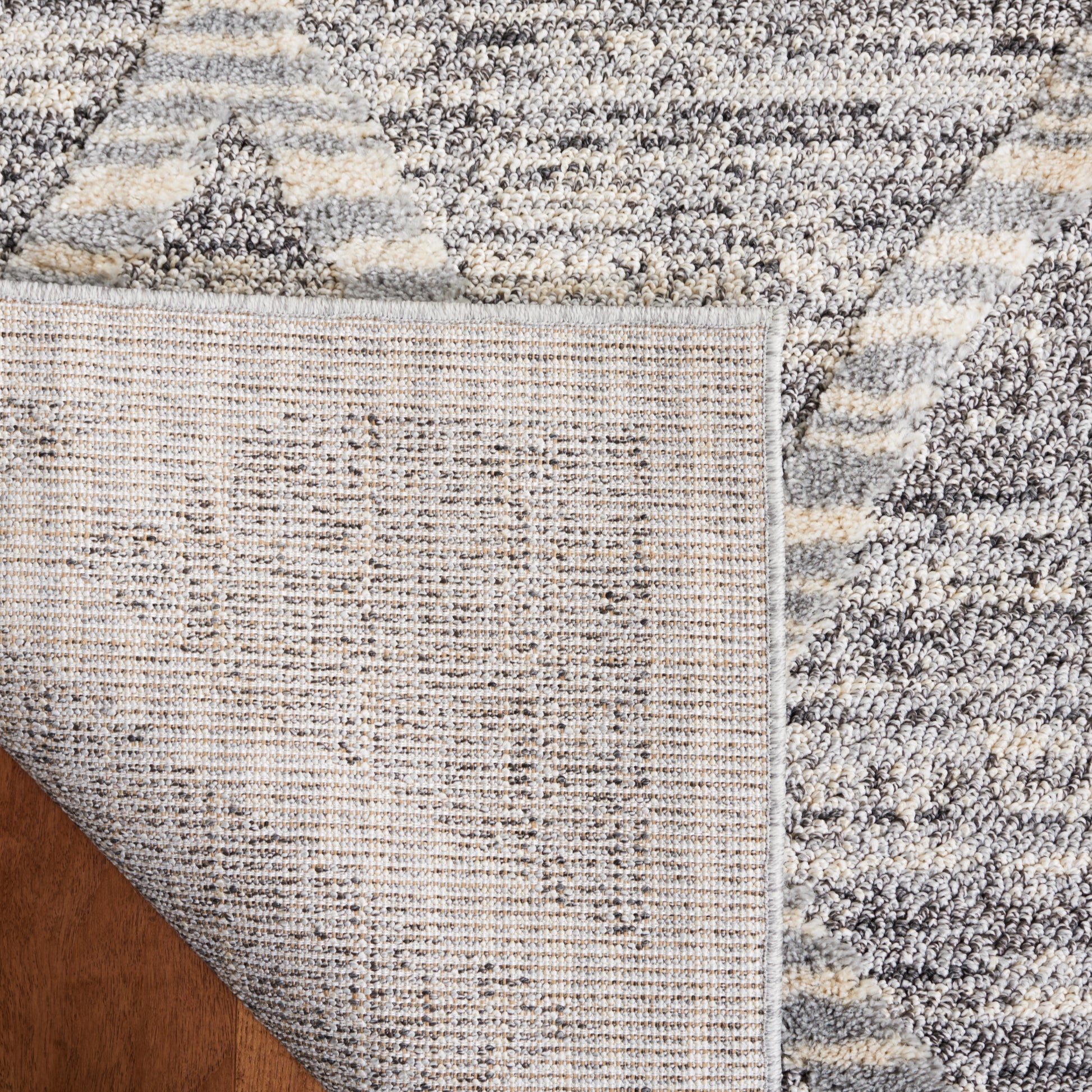 Safavieh Martha Stewart Lucia Shag Msr0757F Grey/Ivory Area Rug