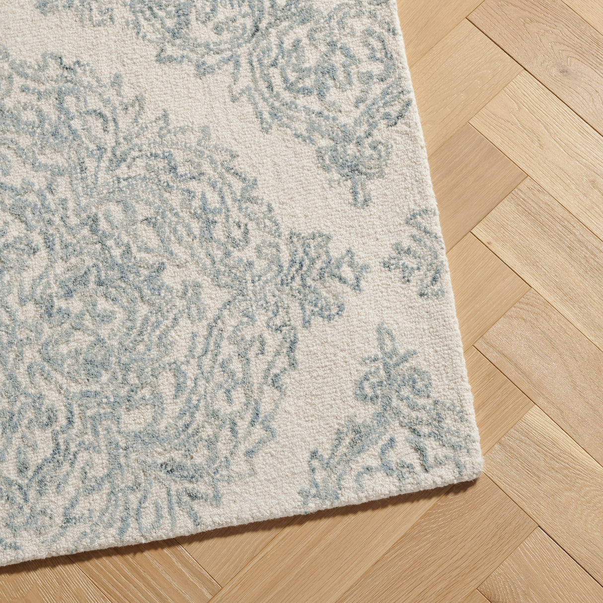 Safavieh Martha Stewart Msr3376M Ivory/Blue Rug.