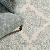 Safavieh Martha Stewart Msr3376M Ivory/Blue Rug.