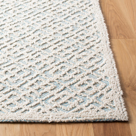 Safavieh Martha Stewart Msr3524A Ivory/Blue Rug.