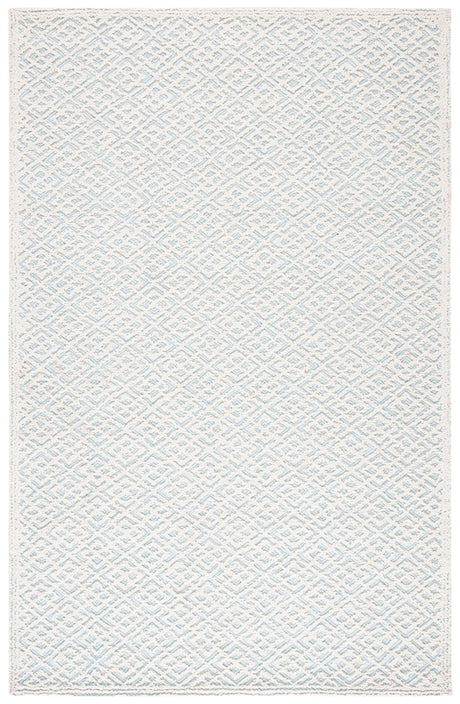 Safavieh Martha Stewart Msr3524A Ivory/Blue Rug.