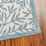 Safavieh Martha Stewart Msr3527L Ivory/Blue Rug.