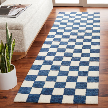 Safavieh Martha Stewart Msr4760M Blue/Ivory Rug.