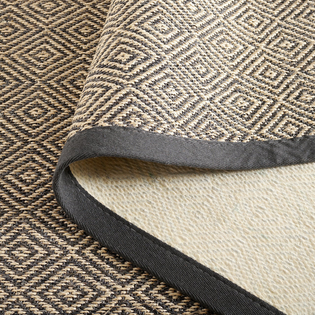 Safavieh Martha Stewart Msr9441A Natural/Dark Grey Rug.