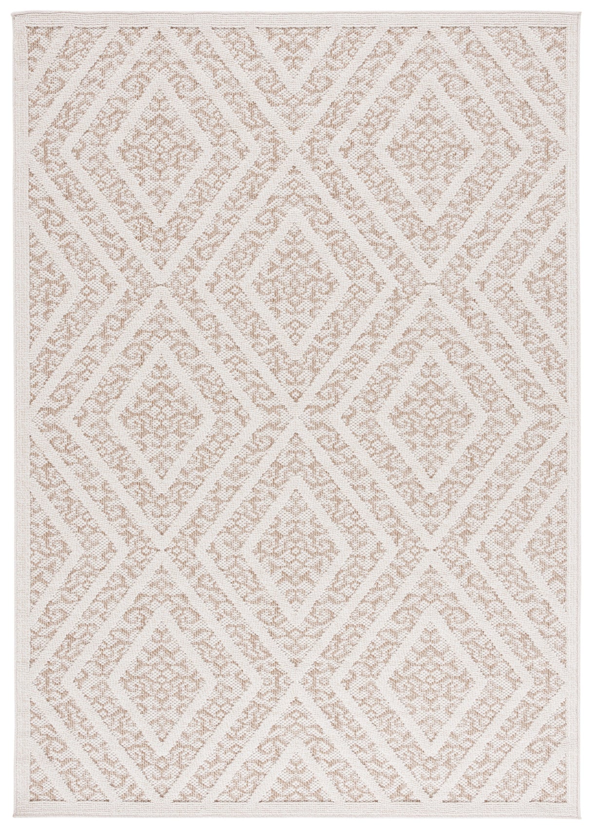 Safavieh Martha Stewart Global Msro218B Light Beige/Brown Rug.