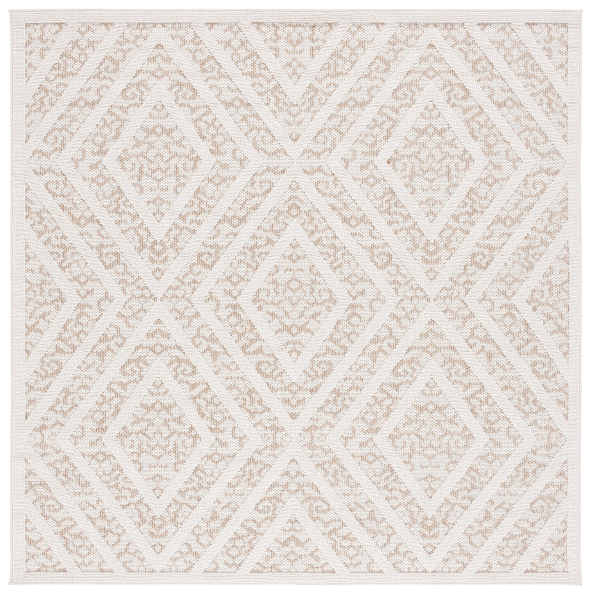 Safavieh Martha Stewart Global Msro218B Light Beige/Brown Rug.