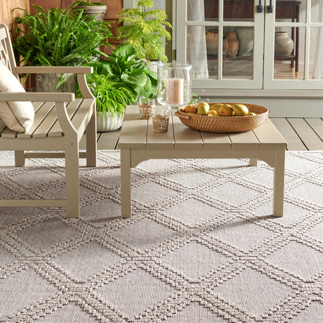 Safavieh Martha Stewart Global Msro226F Grey/Light Grey Rug.