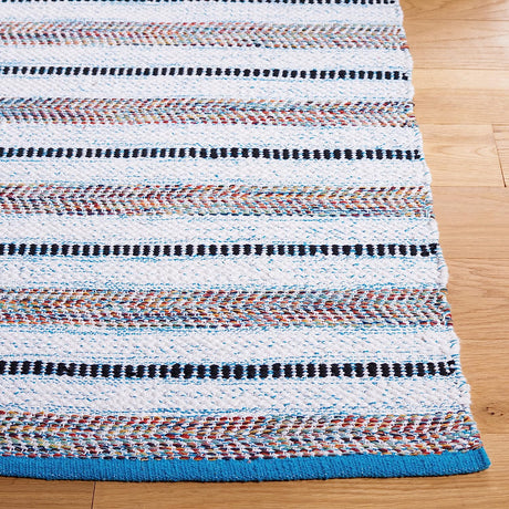 Safavieh Montauk Mtk702K Turquoise/Ivory Rug.