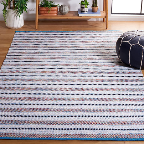 Safavieh Montauk Mtk702K Turquoise/Ivory Rug.