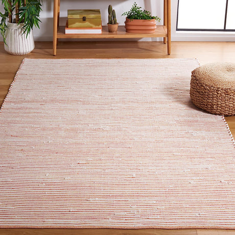 Safavieh Montauk Mtk703Q Red/Ivory Rug.