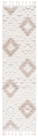 Safavieh Moroccan Tassel Shag Mts688B Ivory/Beige Rug.