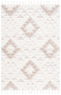 Safavieh Moroccan Tassel Shag Mts688B Ivory/Beige Rug.