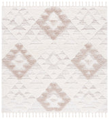 Safavieh Moroccan Tassel Shag Mts688B Ivory/Beige Rug.