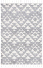 Safavieh Moroccan Tassel Shag Mts688G Grey/Ivory Rug.