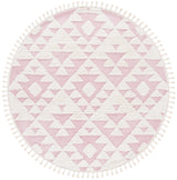 Safavieh Moroccan Tassel Shag Mts688U Ivory/Pink Rug.