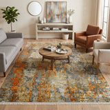 Amer Mystique MYS-14 Orange area rug - lifestyle view