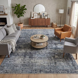 Amer Mystique MYS-25 Polo Blue area rug - lifestyle view