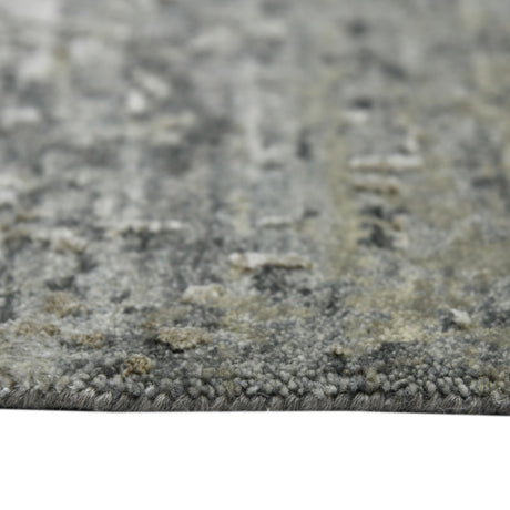 Amer Mystique MYS-12 Stone Blue area rug - profile view