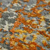 Amer Mystique MYS-14 Orange area rug - close-up view