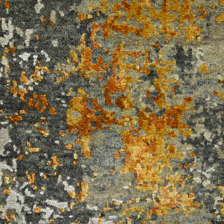 Amer Mystique MYS-14 Orange area rug - color swatch view