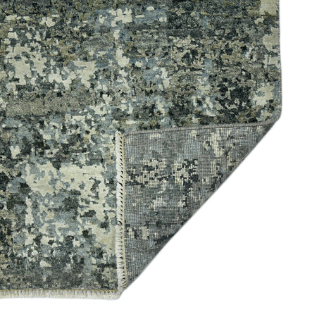Amer Mystique MYS-23 Cool Gray area rug - back view