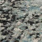 Amer Mystique MYS-27 Grayish Blue area rug - close-up view
