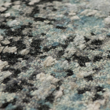 Amer Mystique MYS-27 Grayish Blue area rug - close-up view