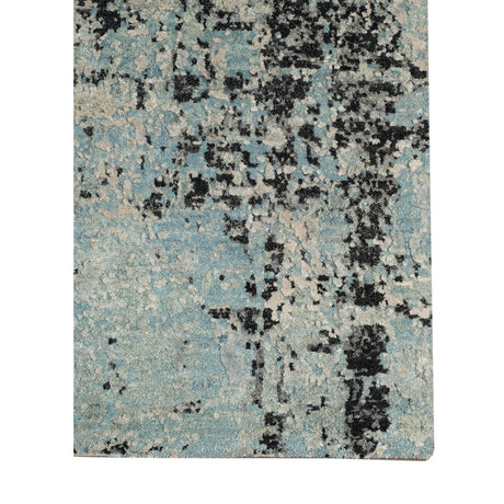 Amer Mystique MYS-27 Grayish Blue area rug - corner view