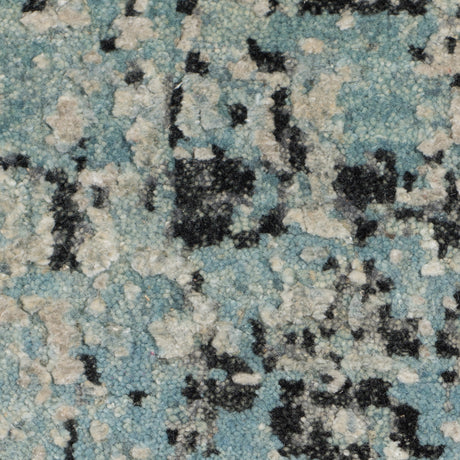 Amer Mystique MYS-27 Grayish Blue area rug - color swatch view