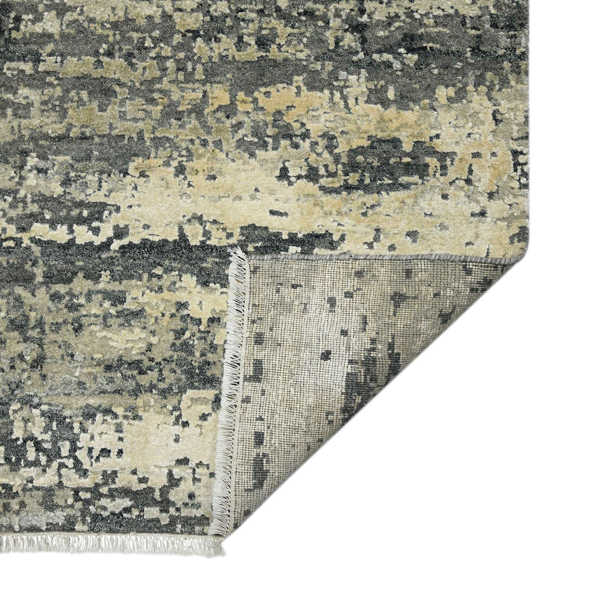 Amer Mystique MYS-47 Silver area rug - back view