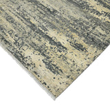 Amer Mystique MYS-47 Silver area rug - corner view