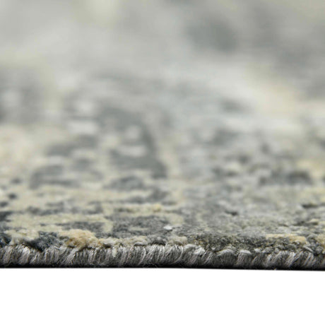 Amer Mystique MYS-47 Silver area rug - profile view