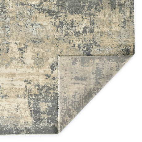Amer Mystique MYS-91 Dark Gray area rug - back view
